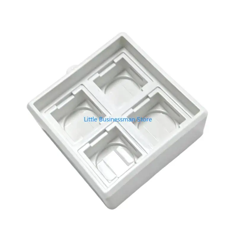 Mechanical Keyboard Keyswitch Tester Base 4-Slot Holder for Key Feel Comparison, Desk Display and Collection Use Keyboard