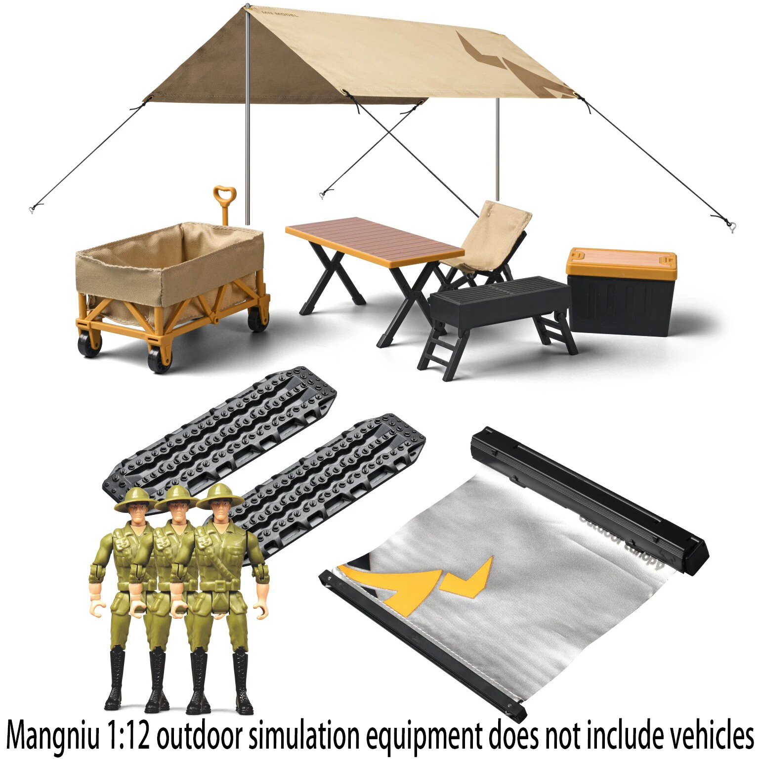 RC Mangniu MN-85K model 1:12 alloy car model simulation off-road vehicle outdoor equipment modification upgrade assembly set col
