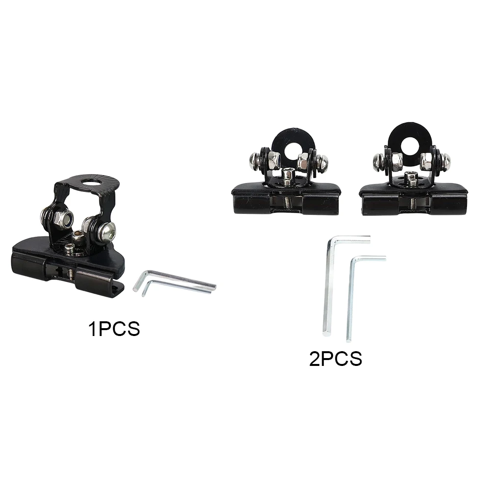 1/2개 LED 작업등 클램프 홀더 후드 LED 라이트 바 장착 브래킷 LED 작업등 장착 브래킷 오프로드 트럭 SUV용