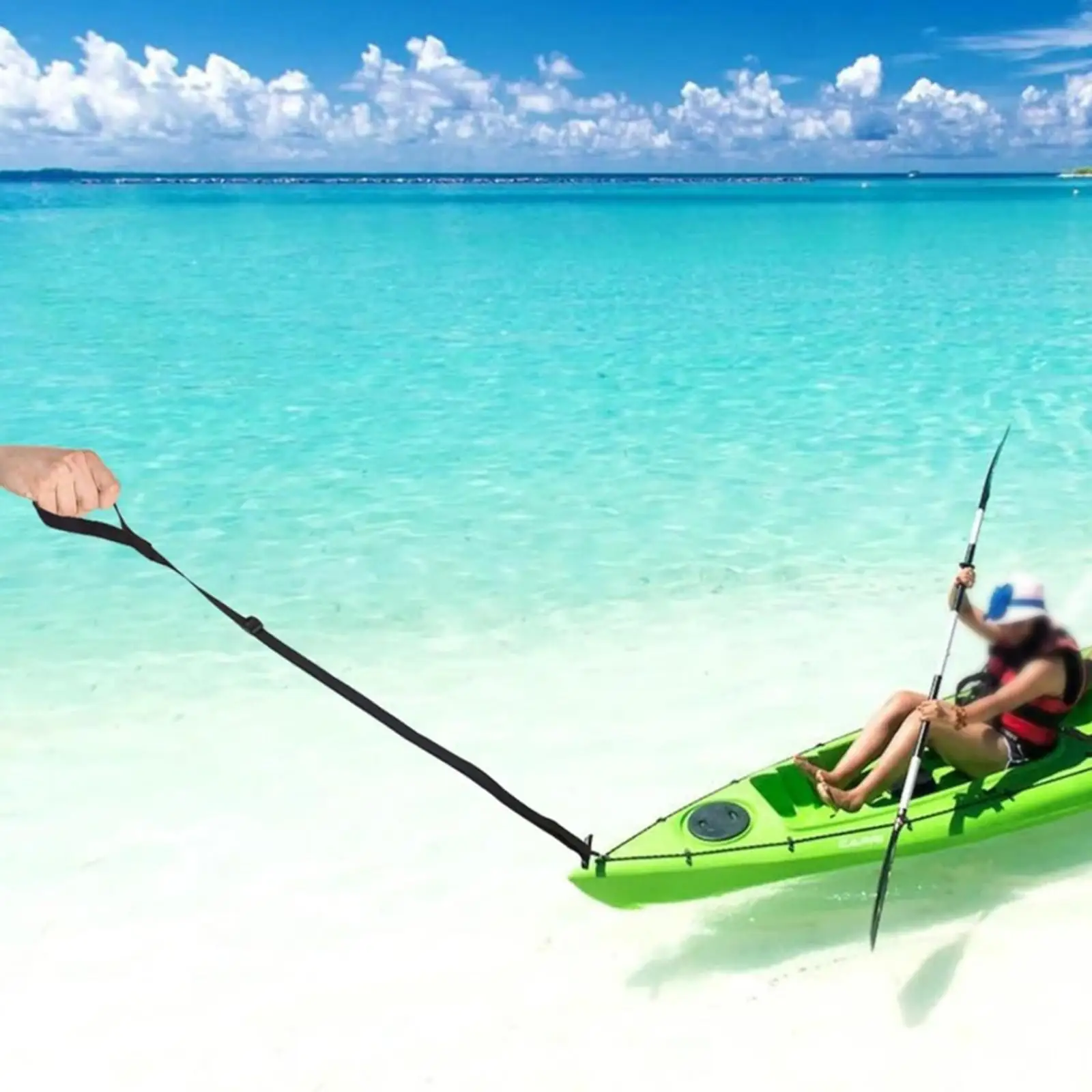 Sangle d'assistance debout pour Kayak, sangle de traction multifonctionnelle et confortable et Portable