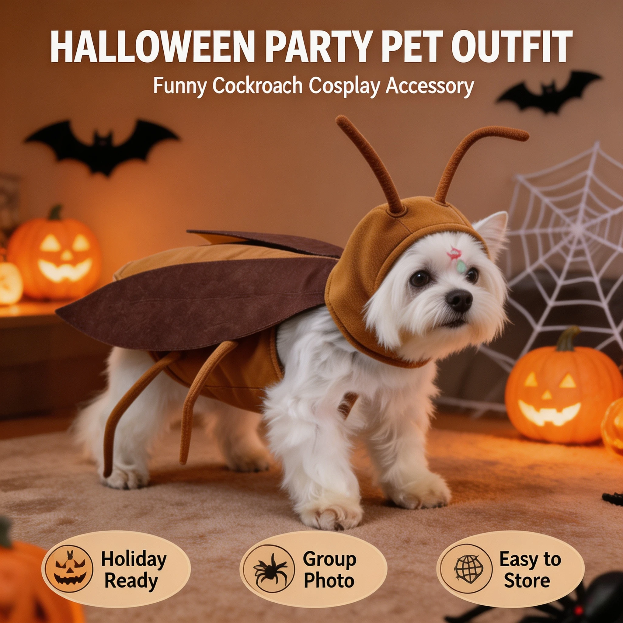 Funny Cockroach Pet Costumeory 1