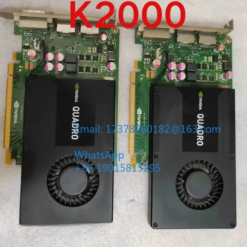 

Подержанный тест видеокарты OK K2000 профессиональная видеокарта 2G