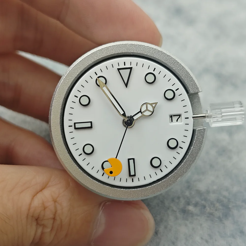 NH35 إبرة اليد الثانية ل NH35 NH36 NH38 NH39 NH70 NH72 7002 مؤشر الحركة مضيئة دبوس ساعة مستعملة تعديل أجزاء