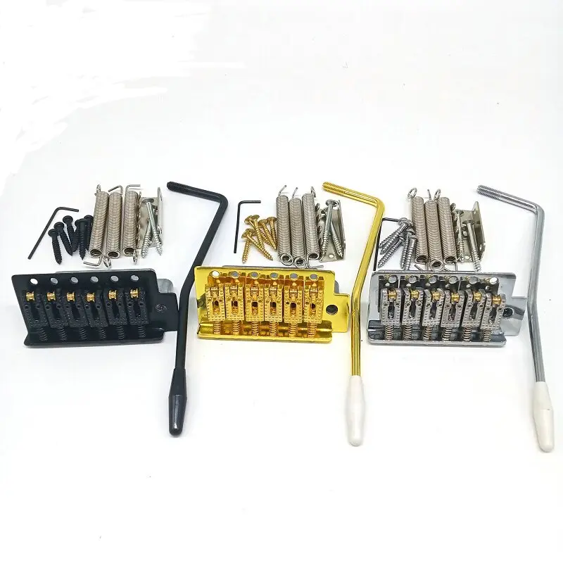 ST Single-Cranked Tinplate Guitar Bridge Guitar Vibrator ST Electric Guitar Single-Cranked String Drawing Plate