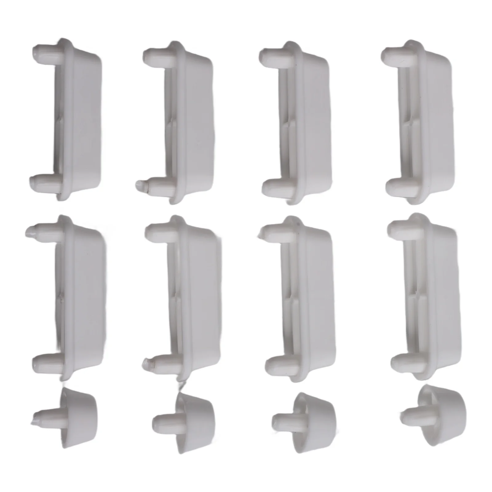 12pcs Toilet Seat Buffer Set Plastic Shock Absorber Toilet Seat Bumpers Toilet Seat Lid Pads Replacement Parts