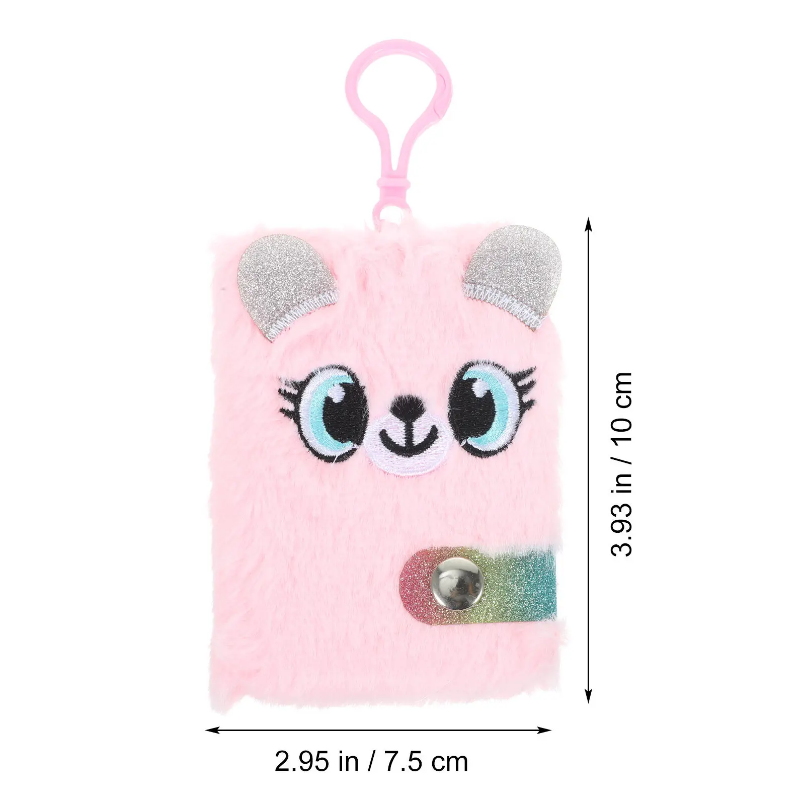 Mini Hanging Notebook for Students Teachers Employees Portable Daily Planner Organizing Tool Cute Cartoon Diary Journal Writing