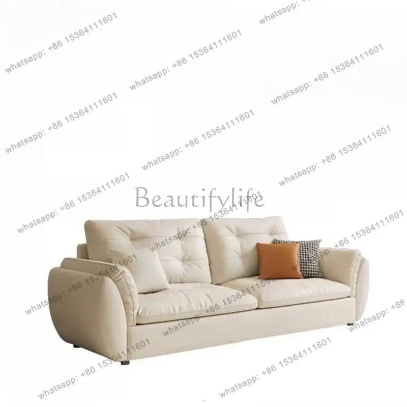 YJ Three Seater Living Room Sofas White Oversized Nordic Luxury Living Room Sofas Lounge Single Salon Schlafsofa Bett Furniture