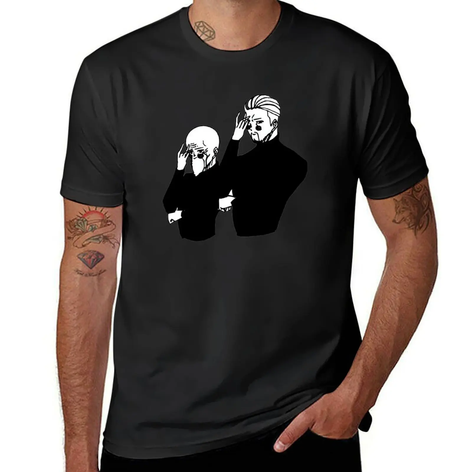 

Mashle Magic And Muscles Funny . T-Shirt graphics blanks customizeds Men's t shirts