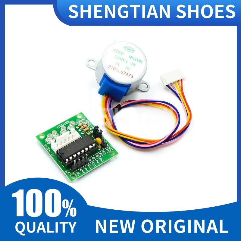 5V 4-Phase 28BYJ-48 DC Gear Step Stepper Motor ULN2003 Driver Board ULN2003 PIC MCU DIY