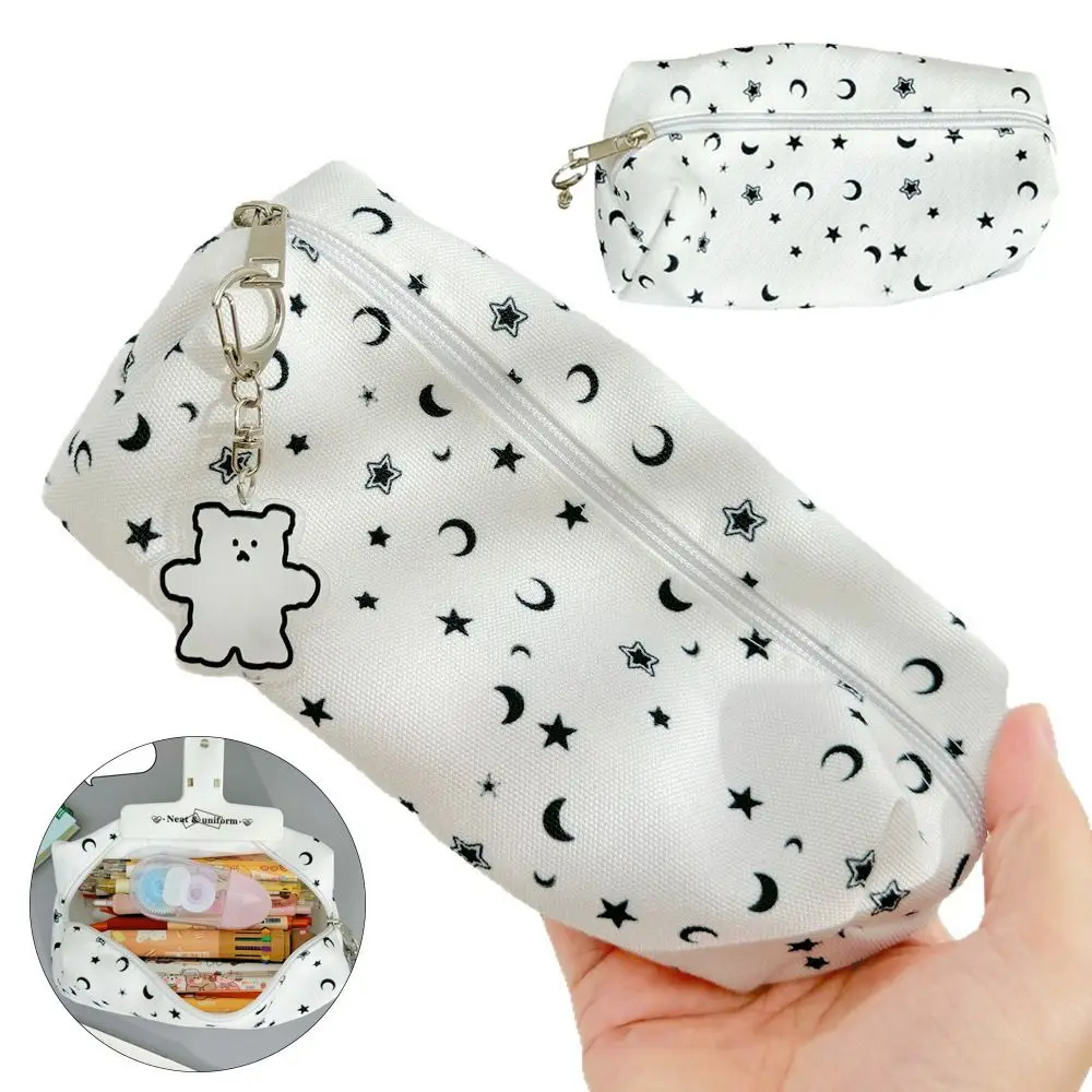 لطيف القوس القلم حقيبة سعة كبيرة متعددة الوظائف مقلمة صندوق القلم هدية #3