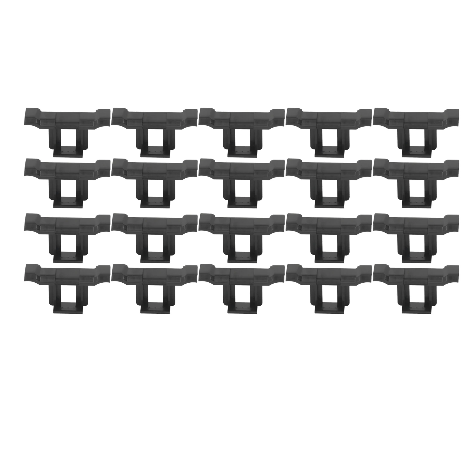 20PCS Solar Panel Wasser Ablauf Clip PV Module Reinigung Clip 30mm Photovoltaik Panel Entwässerung Schnalle Clip