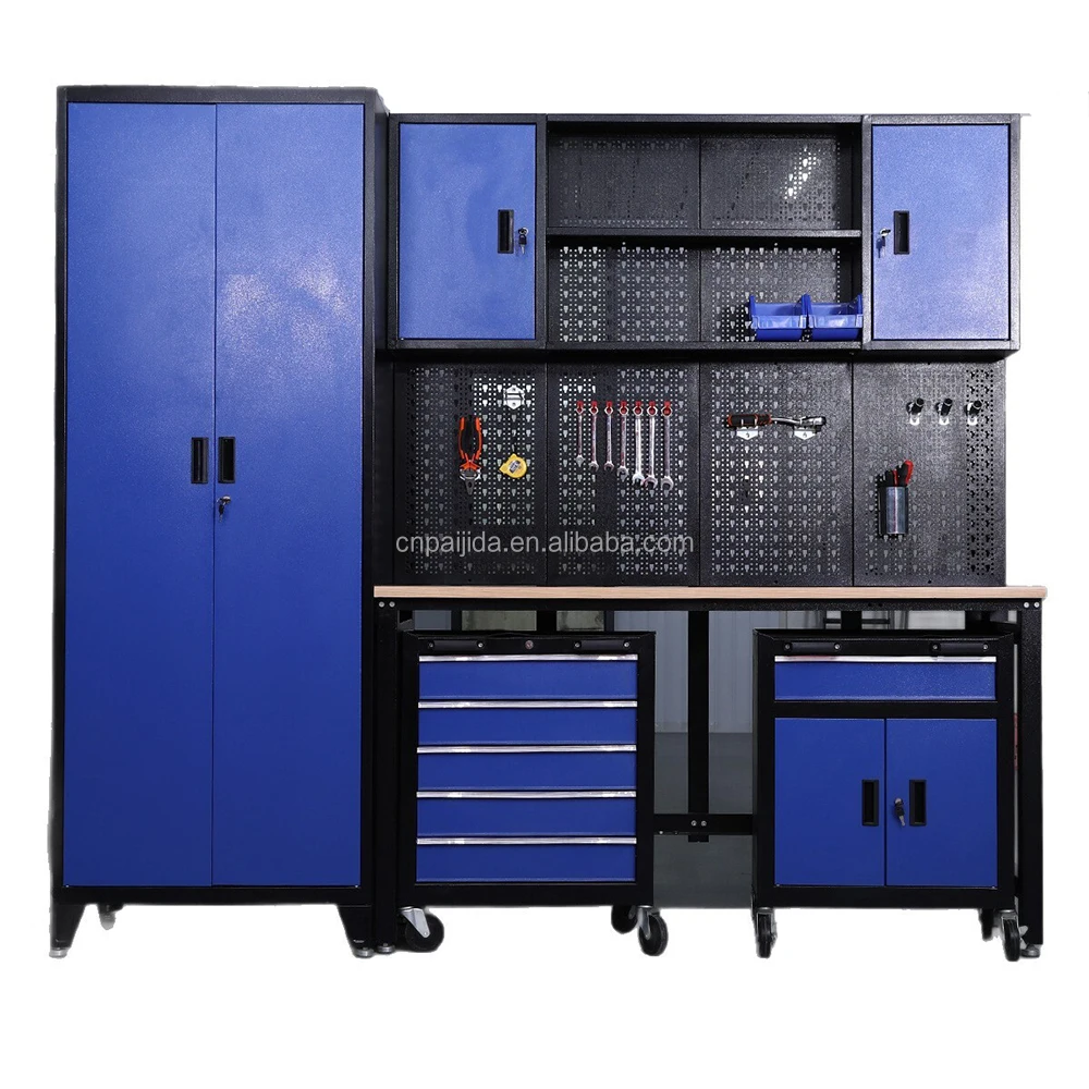 Professional Tool Cabinet Workbench Combination OEM EU Standard Tool Cabinets Workbench CombinationATV&UTV