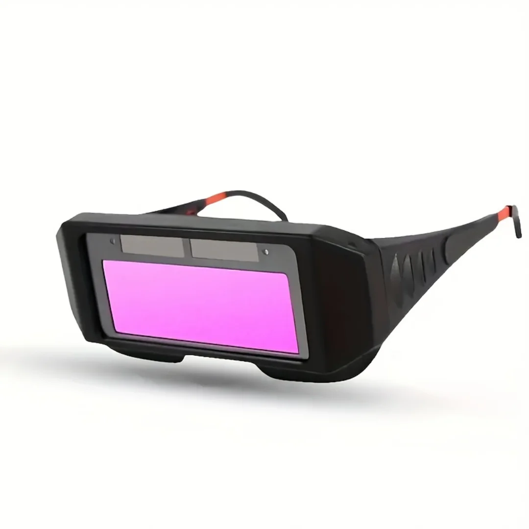 LCD Welding Glasses Safety Protective Solar Powered Auto Darkening Welding Goggles with Adjustable Shade