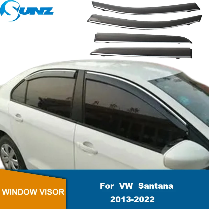 

Side Window Deflector For VW Santana 2013-2022 Car Window Rain Guards Sun Visor Cover Shield Side Window Protectors