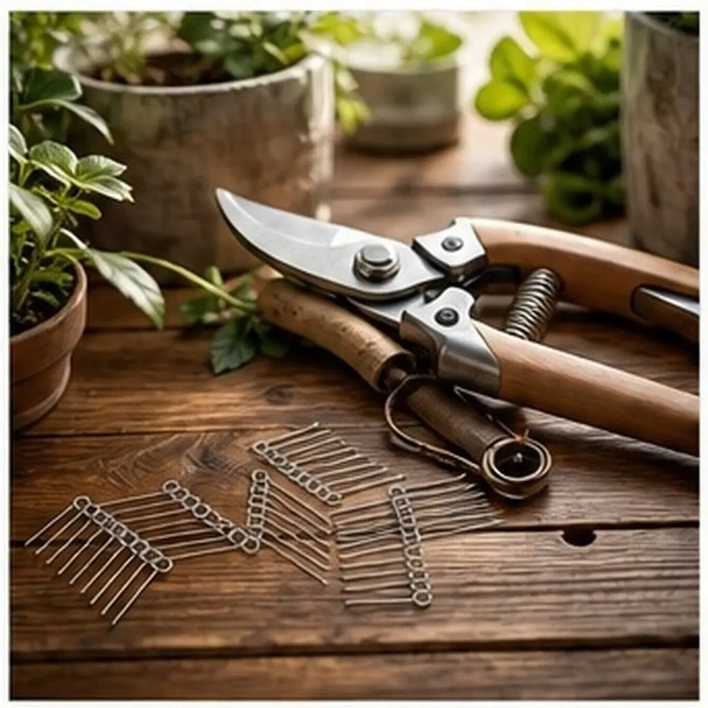 12Pcs Pruning Shears Spring Replacement Stainless Steel for Branch Cutters Garden Tools Easy Install Wide Application Trimming