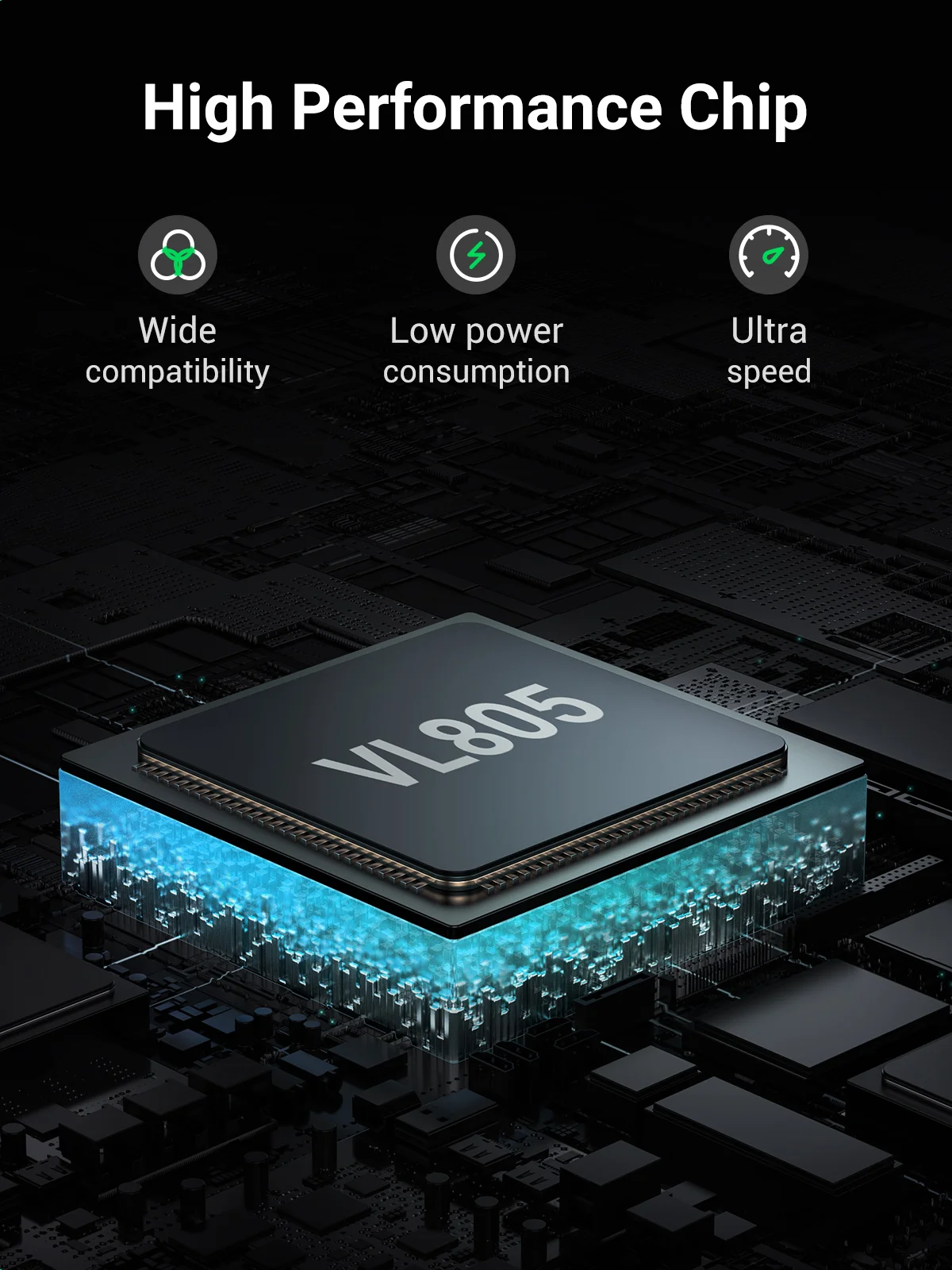 UGREEN USB 3.0 PCIe karty 5 gb/s USB 3.0 gniazda rozszerzeń PCIe karty 4 porty PCIe do adaptera USB z 15-pin SATA złącze zasilania