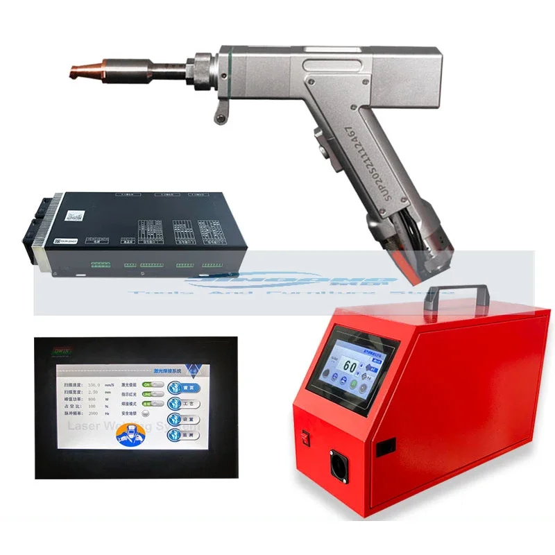 Metal Automatic Laser Welding Machine Fiber Laser Metal Tube Pipe Welder 1000w 1500w Welding Laser Machine