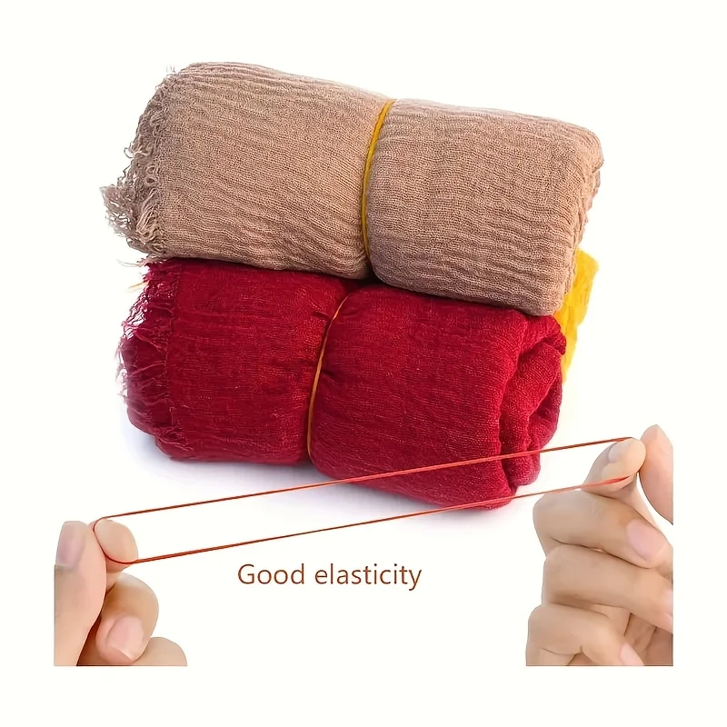 100 sztuk kolorowych małych gumek recepturkowych, elastyczne gumki rozciągliwe, odpowiednie do rachunków, artykułów biurowych, pakowane w mieszane kolory.