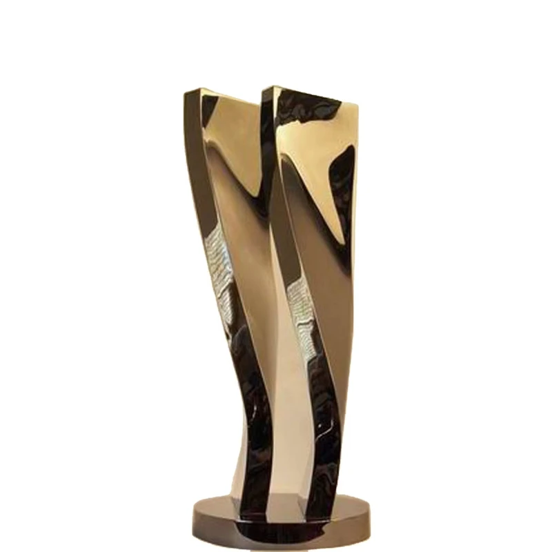 Golden sculpture art decoration home hotel art ornament collection