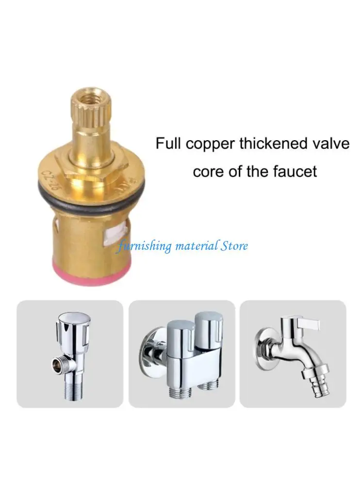 

Клапаны для водопровода из цельного металла Y5GD с керамическим диском, простые в использовании для горячей и холодной воды