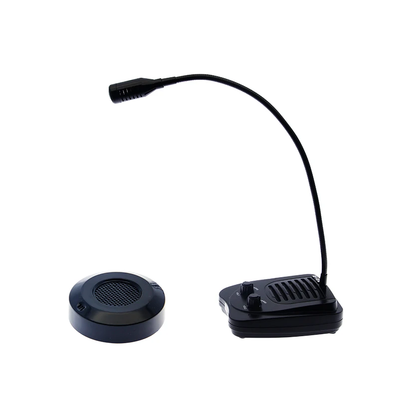 Anti-interference Noise-Free Dual-Way Audio Record Hand Free Window Intercom Bank Counter Office
