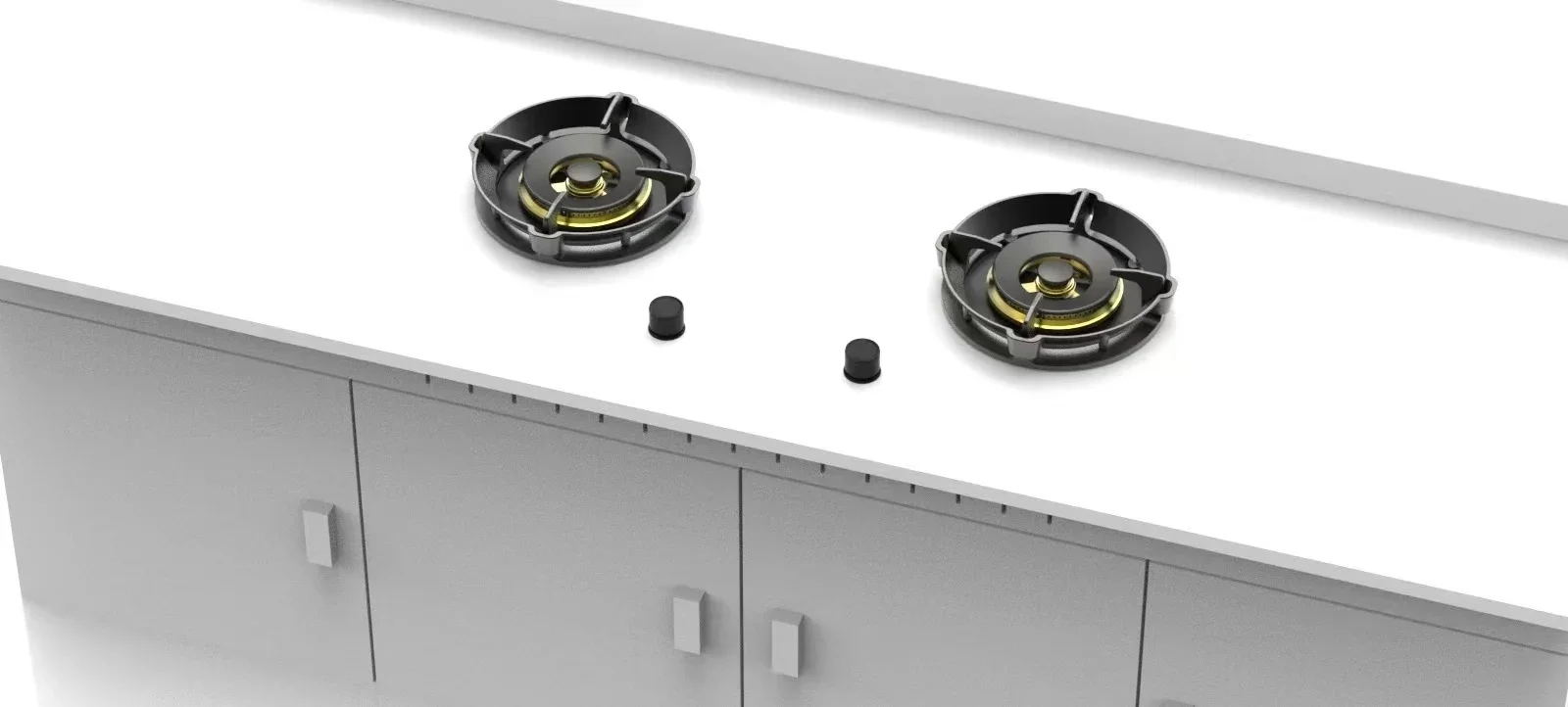Customized  Full Built-In Kitchen  Cooker Stove for Household Use