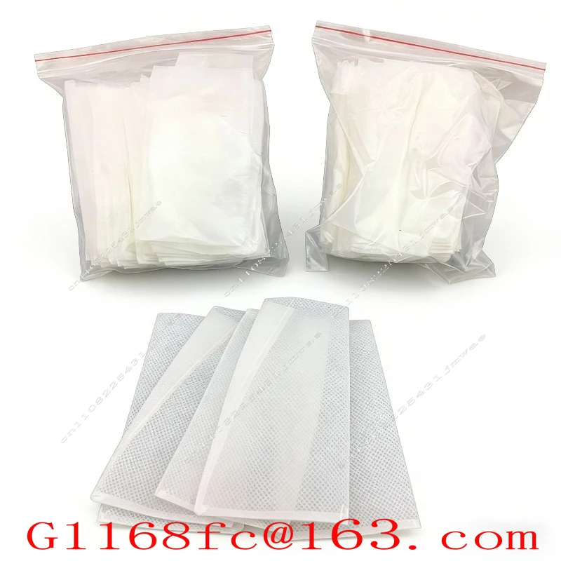 100pcs 2 * 4/3 * 5 Inch Nylon Filter Bags with Precision of 25/75/90/120/160 U Can Be Customized