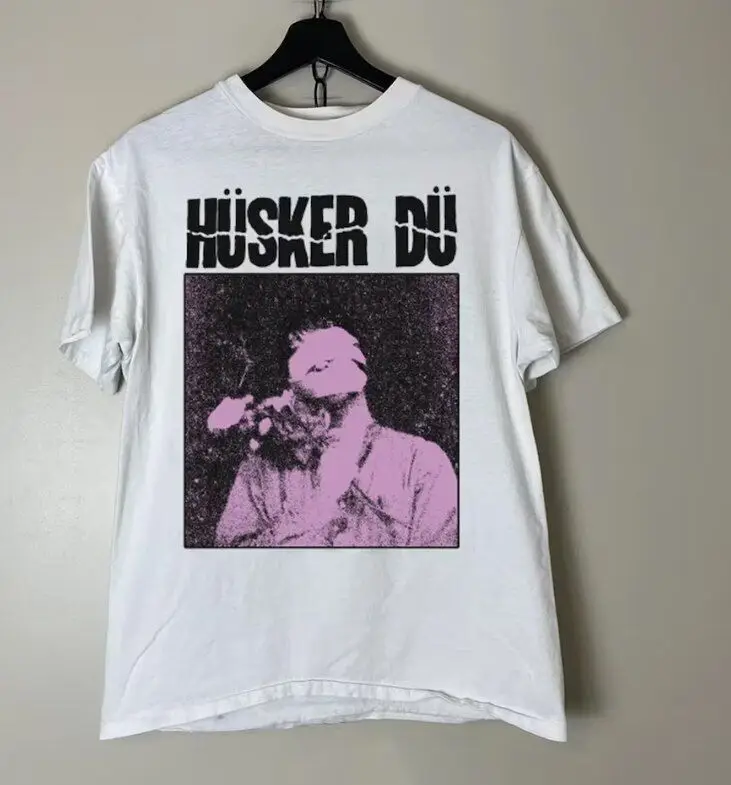 Husker Du Indie Punk Rock 80s Alternative T shirt, Husker Du The Living End Hard