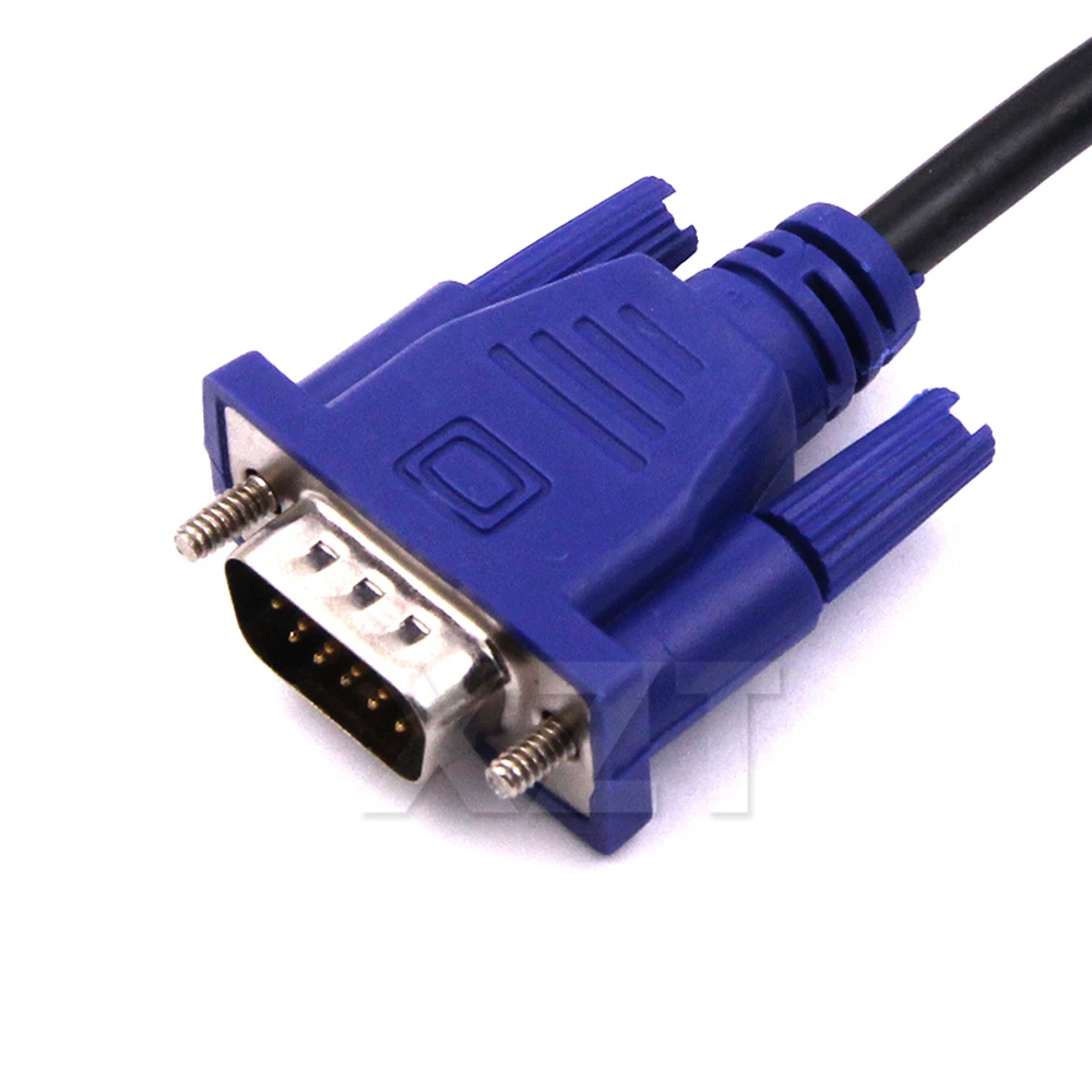 オス-オス延長コンバーターコネクター,1.3m,VGA-VGAケーブル,15ピン,コンピューターモニター,プロジェクター,PC, TVアダプター