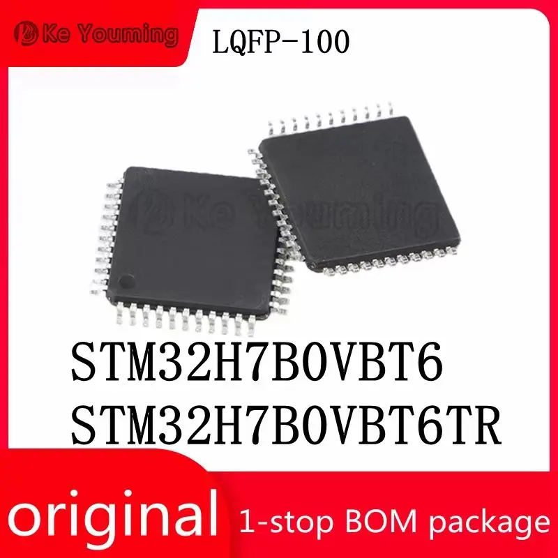 Circuito integrado IC de 1 piezas, componentes electrónicos, distribución BOM de una parada, STM32H7B0VBT6, STM32H7B0VBT6TR, LQFP-100