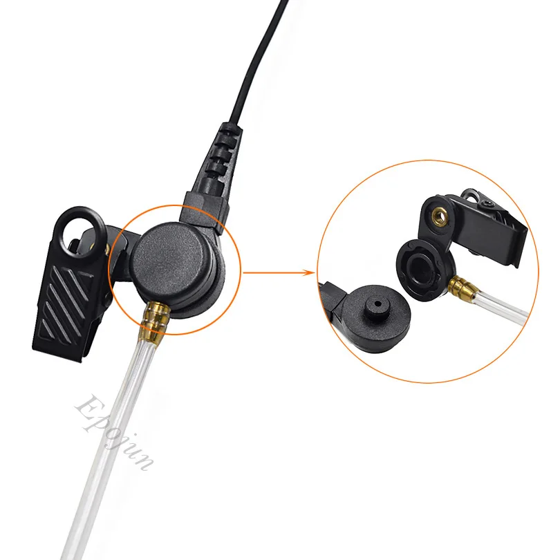Auricular de Seguridad con Micrófono para Walkie Talkie Motorola TLK100 TLK110 SL2M SL1600 SL2600 SL500 SL7580, Accesori