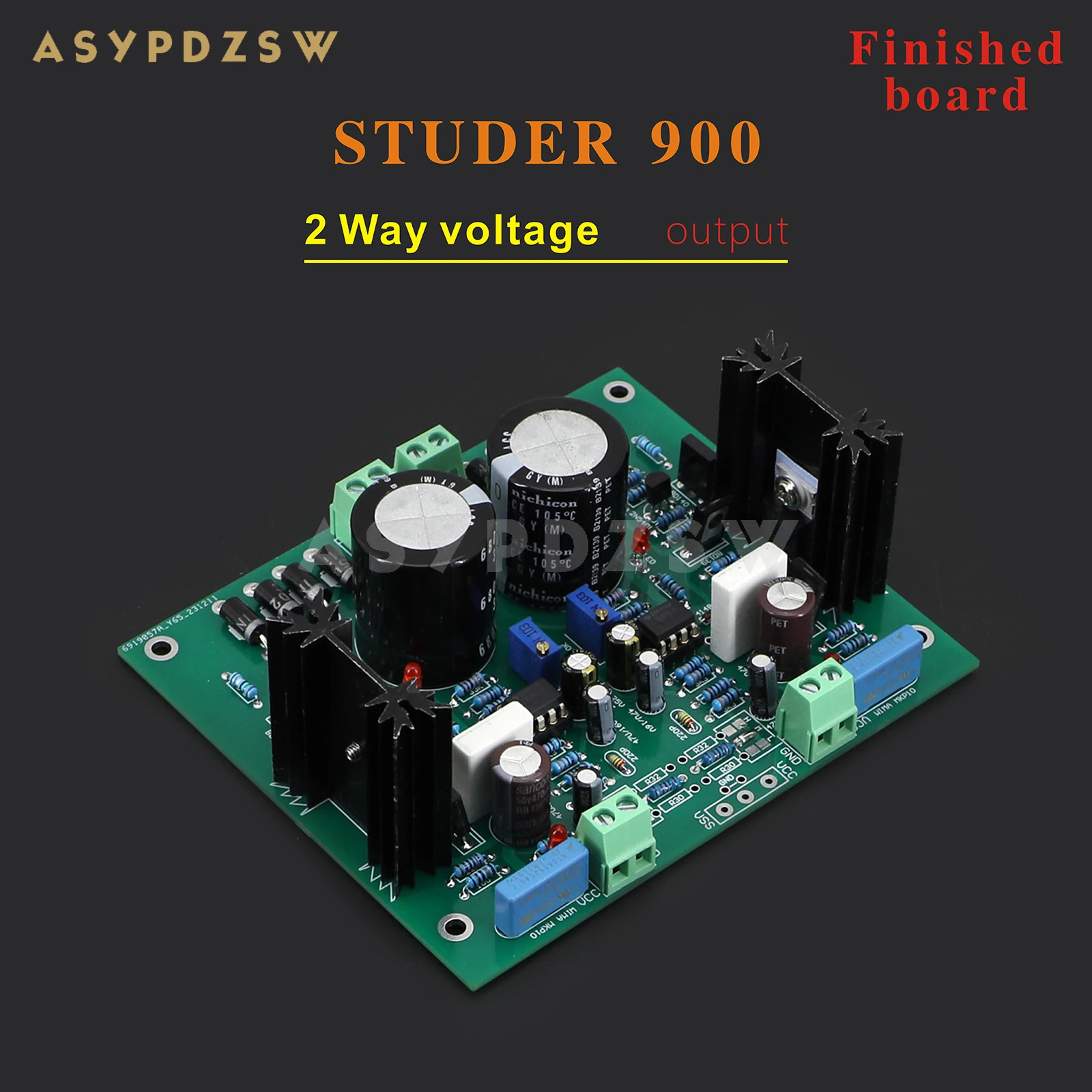 

STUDER 900 2 Way Linear power supply DIY Kit/Finished board For preamplifier/DAC DC 5-24V Optional