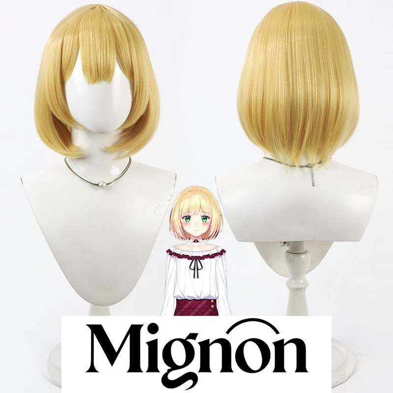 Mignon Virtual vtuber Suzutani Aki شعر مستعار كوسبلاي مقلد لقطع فروة الرأس