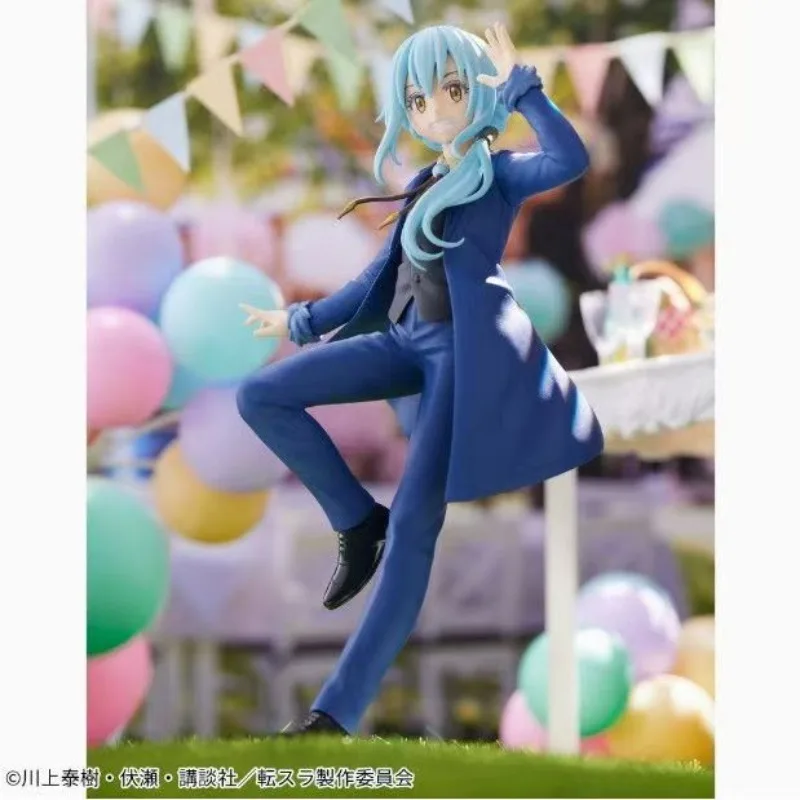 Em estoque original bandai banpresto daquela vez que eu reencarnei como um slime rimuru anime figuras de ação modelo brinquedos ornamento presentes