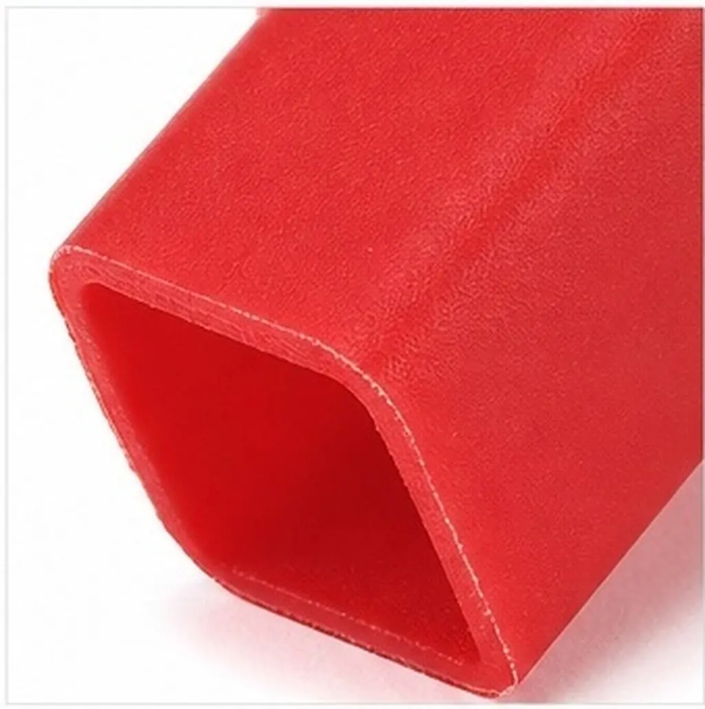 6Pcs Auto Battery Terminal Protector Covers Soft Rubber Insulation Caps Bright Red Black Identification for Vehicle Car Truck