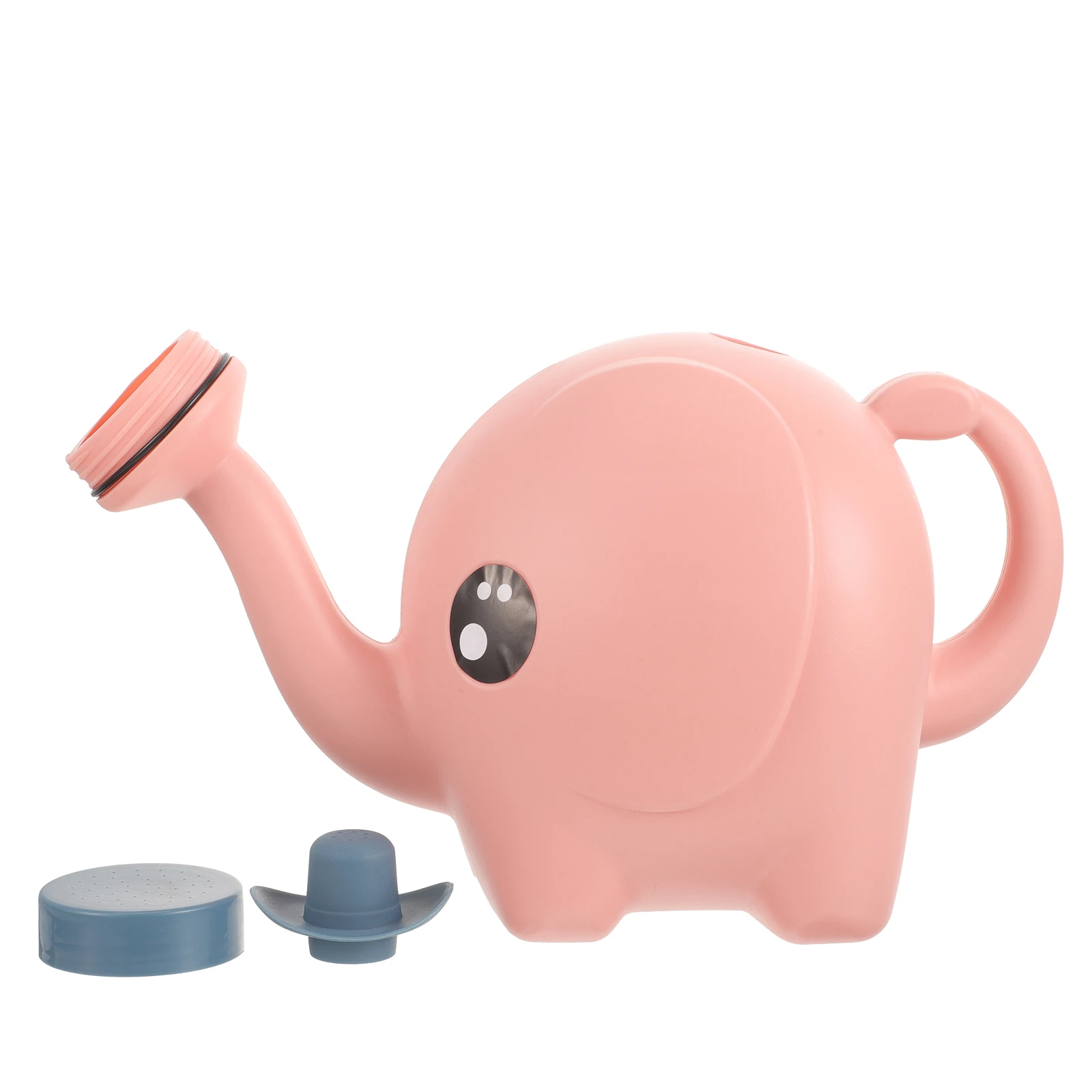 

Elephant Watering Can Large Capacity Plastic Gardening Pot Kids Toddler Sprinkler Head Long Spout Durable Easy Grip Indoor