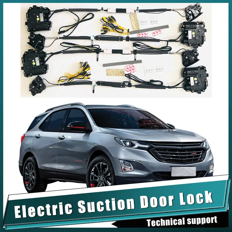 For Chevrolet Explorer 2018-2023 Car Soft Close Door Latch Pass Lock Actuator Auto Electric Absorption Suction Silence Closer