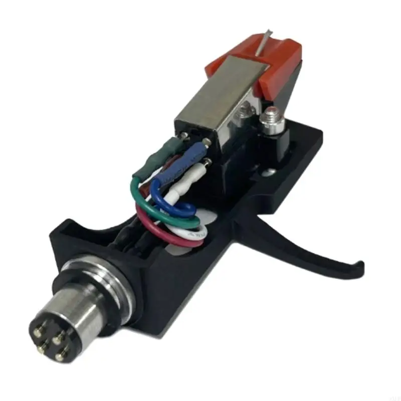 1Set MM Cartridge and Tonearm Headshell Assembly High Compatibility Enhances Music Detail 3XUE
