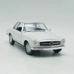 WELLY Diecast 1:24 Scale Alloy 1963 230SL Classic Sports Car Model Simulation Toy Finished Product Gift Display Static Model