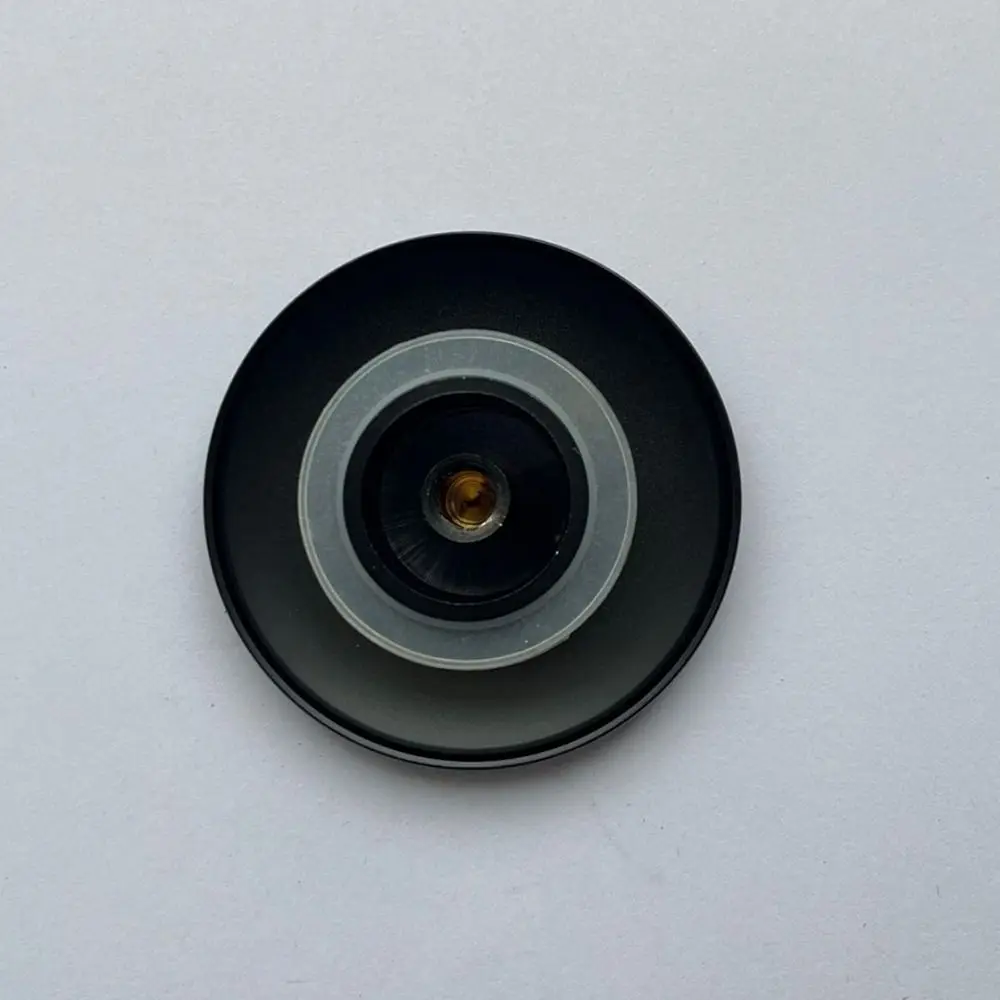 1Pcs Push Button Waste Sink Plug Click Clack Black Drain Stopper 66mm Brass Basin PopUp Cap Replacement Part for Bathroom Sink