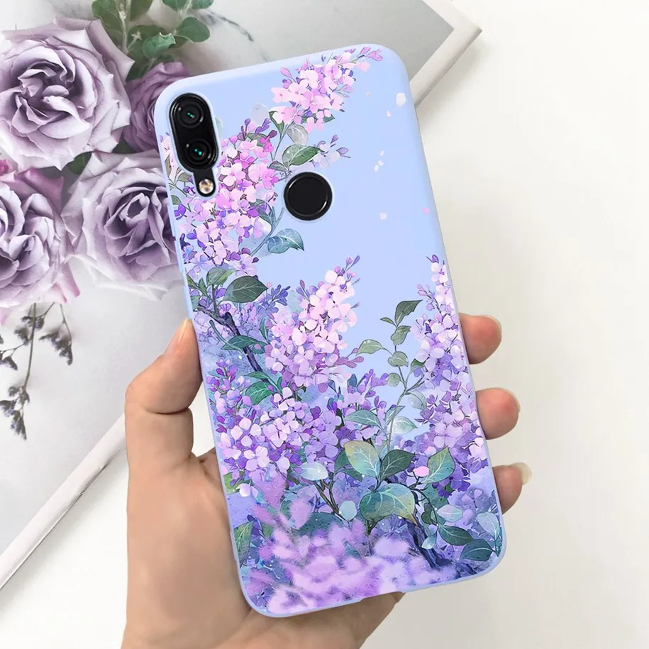 For Xiaomi Redmi Note 7 Pro Case on Redmi Note 7 Soft Silicone Cartoon Cover For Xiaomi Redmi Note 7 Coque Note7 Pro Case Fundas
