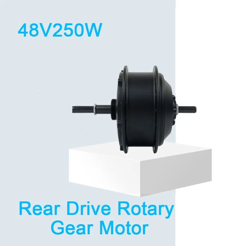 

MXUS Electric Bicycle 48V250W Rear Drive Rotary Motor Brushless Gear Hub Small High-speed Motor e-Bike refit Accessory