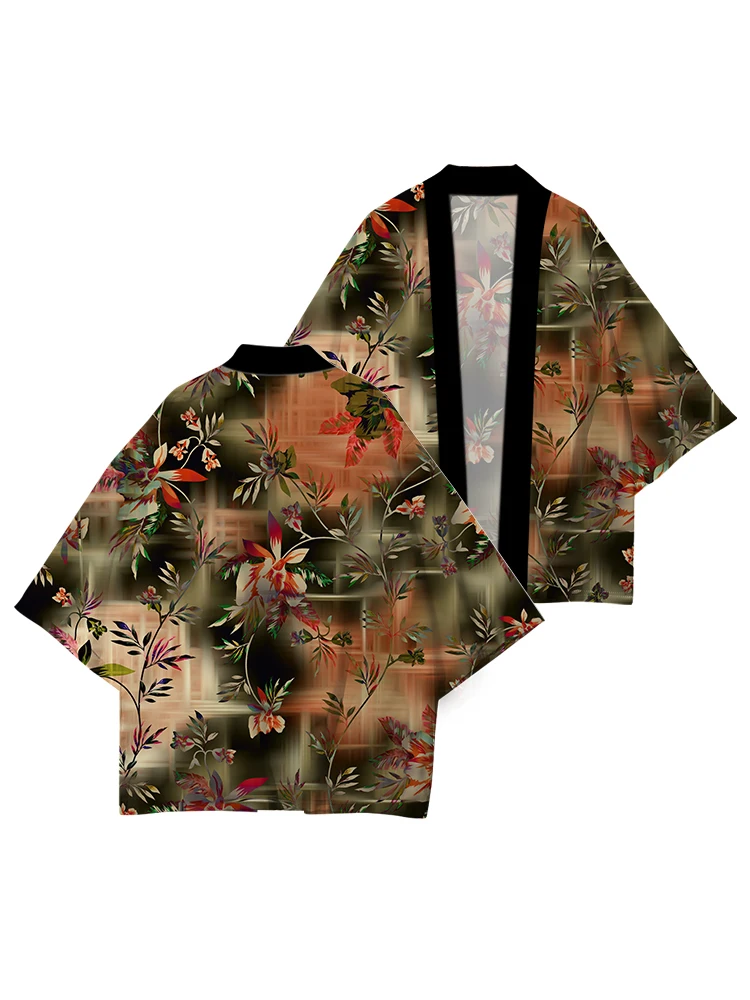 2024 Kimono Women Japanese Yukata Female Women Asian Clothes Kimono Cardigan Shirt Women Traditional Japanese Kimonos Haori