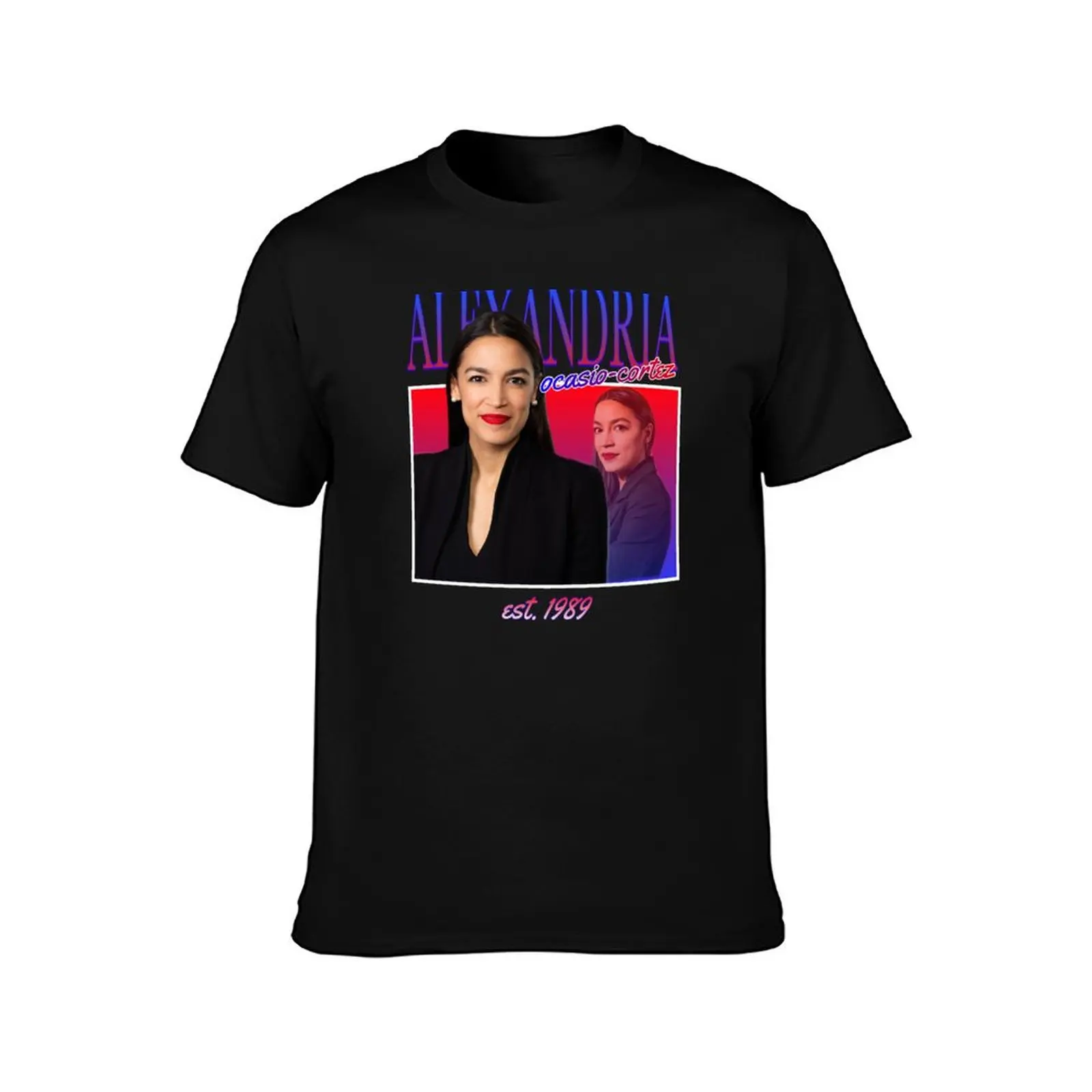 AOC homage design T-Shirt Fashion Graphic Tee for Men T-Shirt
