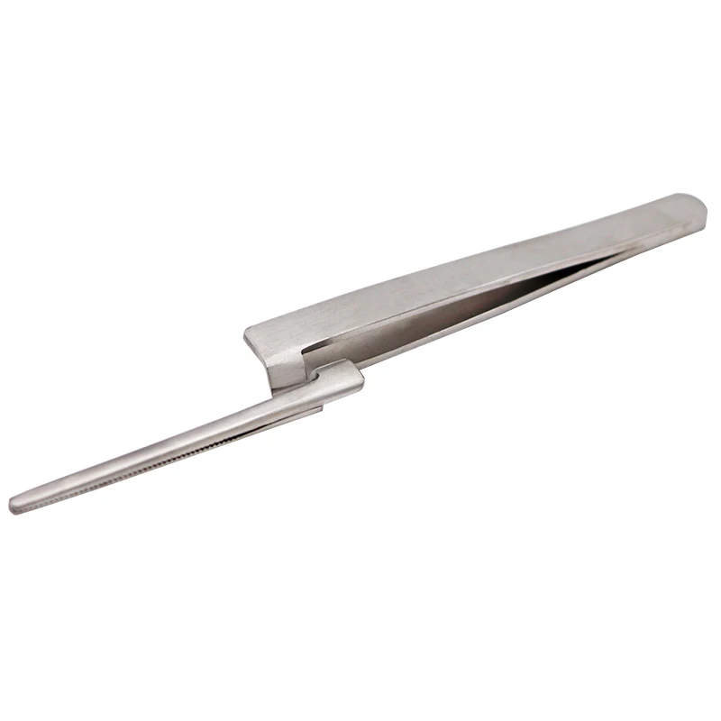 Dental Stainless Steel Occlusal Paper Tweezers Curved Bite Articulating Plier Orthodontic Forcep - Teeth Care Tool