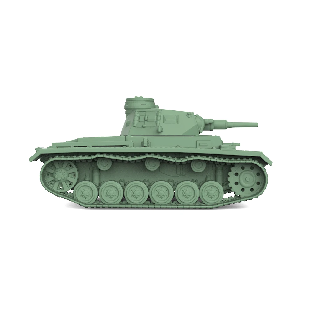 SSMODEL SS712 1/200 1/350 1/700 Military Pz.Kpfw.III Ausf.F  Miniature Static Model War Games