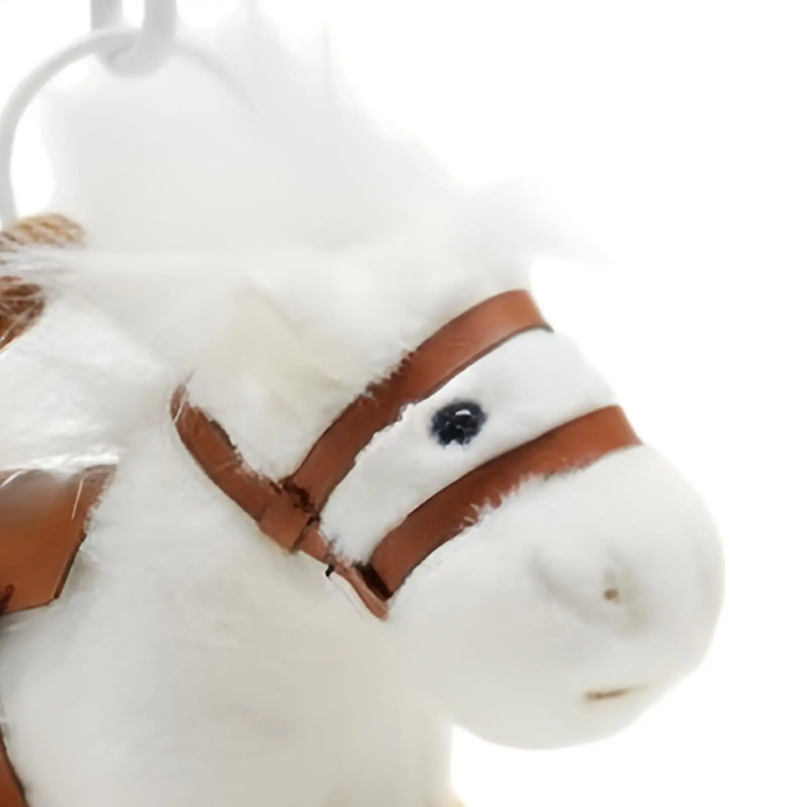 LLavero de caballo de dibujos animados, bonito llavero coleccionable de felpa para coche, colgante de moda creativa, colgante de bolso, llavero de regalo, accesorios de regalo