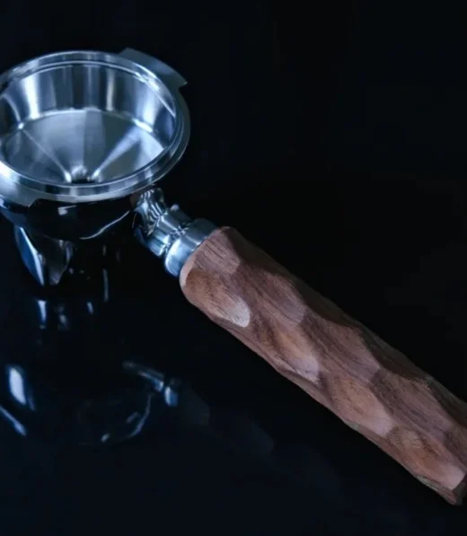 for semi-automatic coffee machine Handle, walnut wood handle M10 screw dragon ridge
