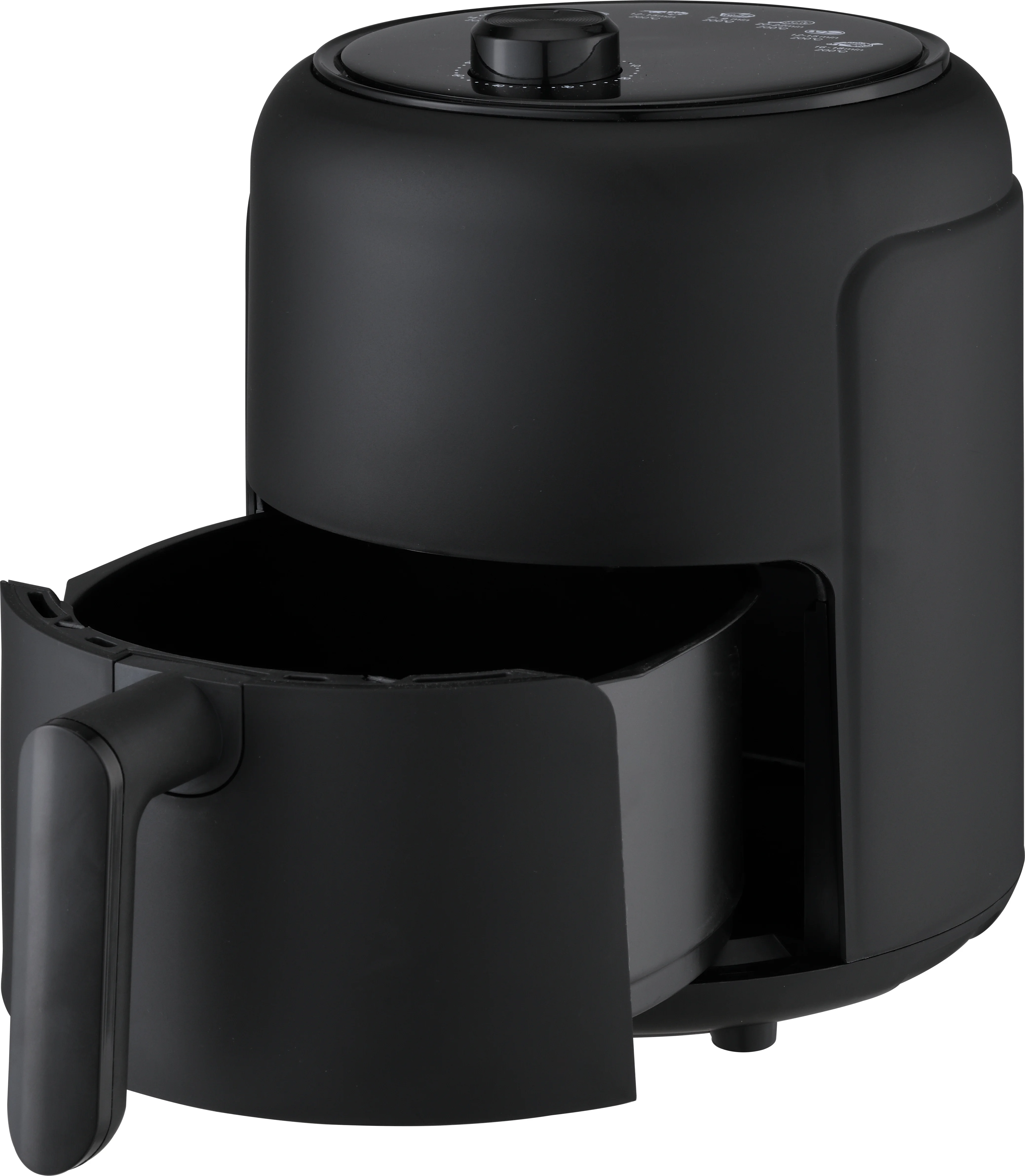 1000W 2.3L Digital Touch Screen Air Fryer Oil-Free Quick Roasting Easy Clean Modern Cooker For Home Outdoor Kitchen Use