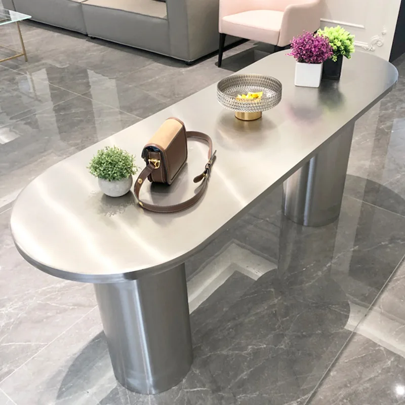 Nakajima Display Table Industrial Wind Water Table Stainless Steel Display Props Display Table